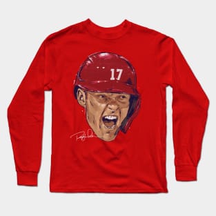 Rhys Hoskins Philadelphia Scream Long Sleeve T-Shirt